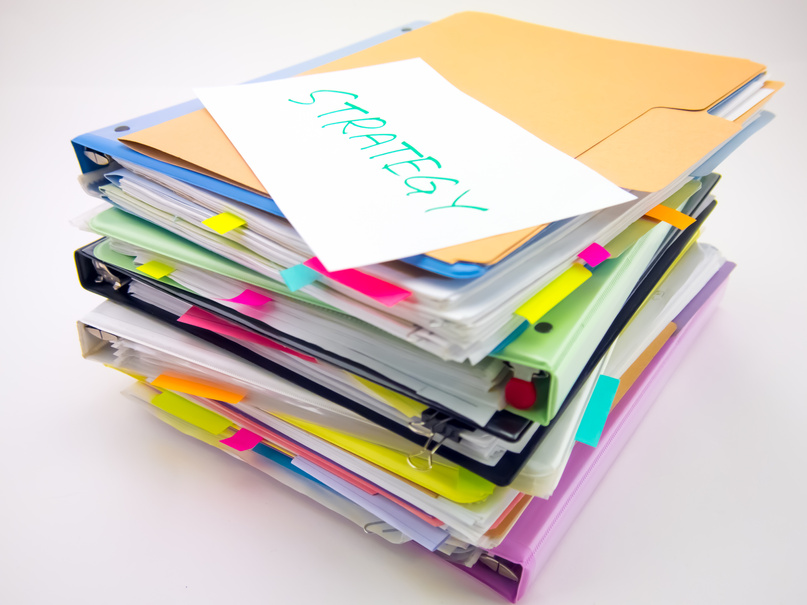 The Pile of Business Documents; Strategy
